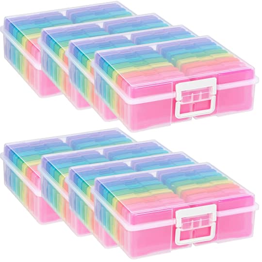 8 Pack: 16 Case Photo & Craft Keeper by Simply Tidy®